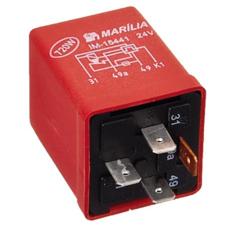 Imagem de Relê do Pisca 4 Terminais 700W 24V - MARILIA IM15441