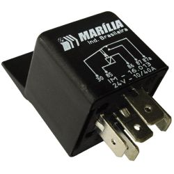 Imagem de Relê Auxiliar Reversor 5 Terminais 24V - MARILIA IM16013