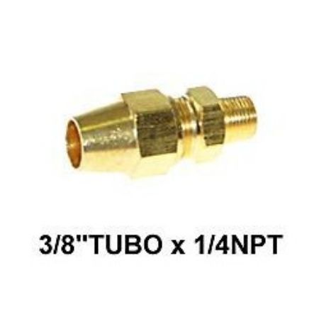 Imagem de Conector Macho com Porca 3/8X1/4 Npt - ROCHEPECAS 140534