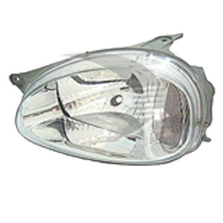 Imagem de Farol Principal Lado Esquerdo Carcaça Cinza Pisca Cristal H4 - RUFATO 18867