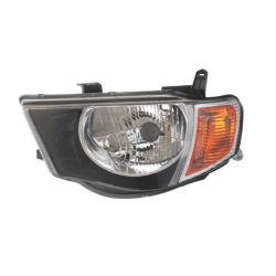 Imagem de Farol Principal MITSUBISHI L200 Lado Esquerdo Ambar H4 - ORGUS FB572LE