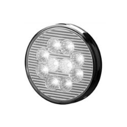 Imagem de Lanterna Traseira Cristal 125mm 10 Leds 24V - SINALSUL 207024CR