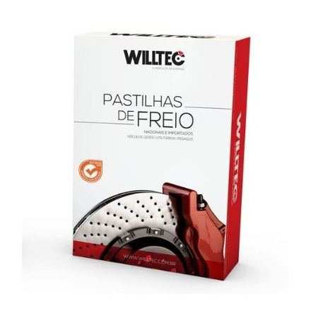 Imagem de Pastilha de Freio Dianteira RENAULT MEGANE Sistema Bosch - WILLTEC PW839