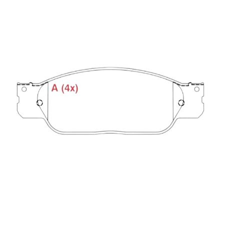 Imagem de Pastilha de Freio Dianteira JAGUAR S-TYPE - SYL SYL1480
