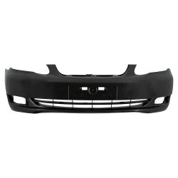 Imagem de Para-choque Dianteiro TOYOTA COROLLA /FIELDER Preto Liso com Furo - DTS 7009