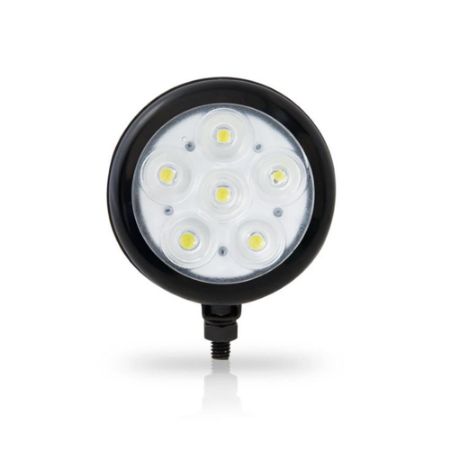 Imagem de Farol Auxiliar Corpo Preto 6 Leds Azul - AUTOPOLI AP760