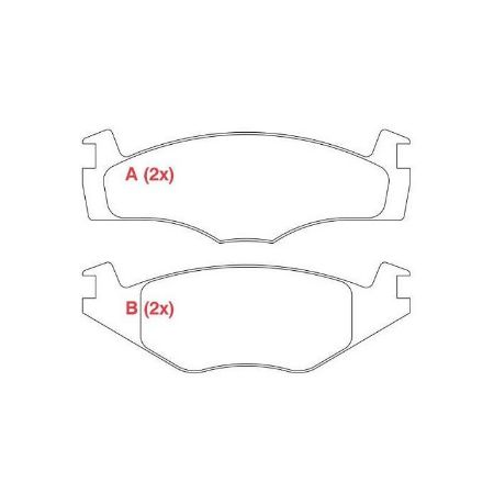 Imagem de Pastilha de Freio Dianteira - WILLTEC PW328