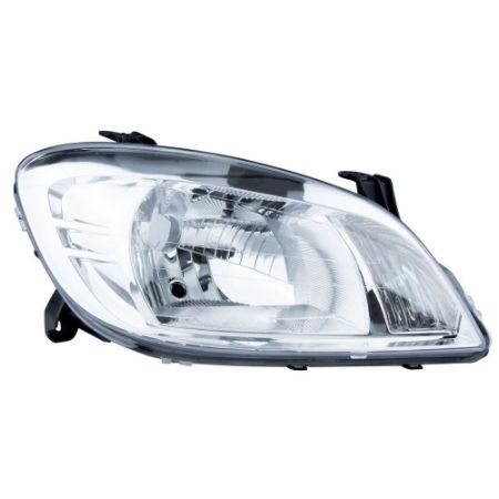 Imagem de Farol Principal CHEVROLET - GM CELTA/PRISMA Lado Direito Máscara Cromada H4 - RTECH RTC1567