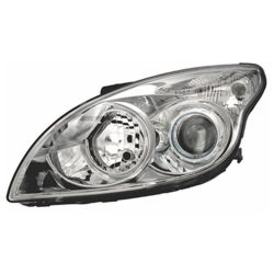 Imagem de Farol Principal HYUNDAI I30 Lado Esquerdo Máscara Cromada H7/H1 - ORGUS FY600LE