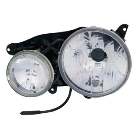 Imagem de Farol Principal MITSUBISHI L200 Lado Esquerdo Duplo H4/H1 - ORGUS FB482LE