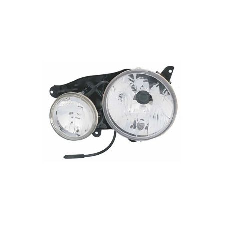 Imagem de Farol Principal MITSUBISHI L200 Lado Direito Duplo H4/H1 - ORGUS FB482LD