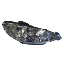 Imagem de Farol Principal PEUGEOT 206/206 SW Lado Direito Birefletor H7/H7 - ORGUS FP422LD