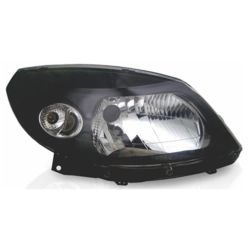 Imagem de Farol Principal RENAULT SANDERO Lado Direito Máscara Negra H4 - ORGUS FR590LD