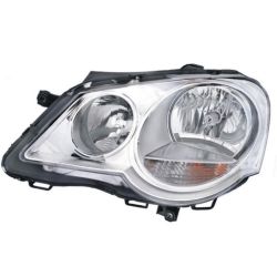 Imagem de Farol Principal VOLKSWAGEN POLO Lado Esquerdo Máscara Cromada H7/H1 - ORGUS FW495LE