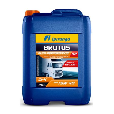 Imagem de Óleo de Motor 15W40 CI4 Brutus Alta Performance Mineral 20 Litros - IPIRANGA 31236922