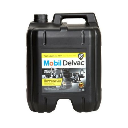 Imagem de Óleo de Motor 15W40 CL4 Delvac Mx Power Mineral 20 Litros. - MOBIL 119035