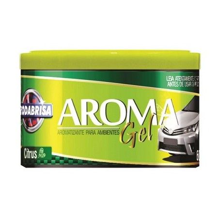 Imagem de Cheirinho Aromatizante Aroma Gel Citrus 60g - RODABRILL 12552