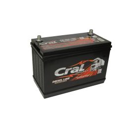 Imagem de Bateria 100Ah Polo Lado Esquerdo - CRAL CB100EF