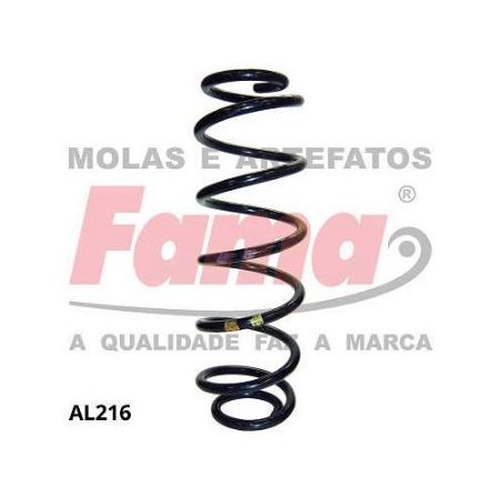 Imagem de Mola de Suspensão Traseira VOLKSWAGEN FOX 4 Portas - FAMA AL216