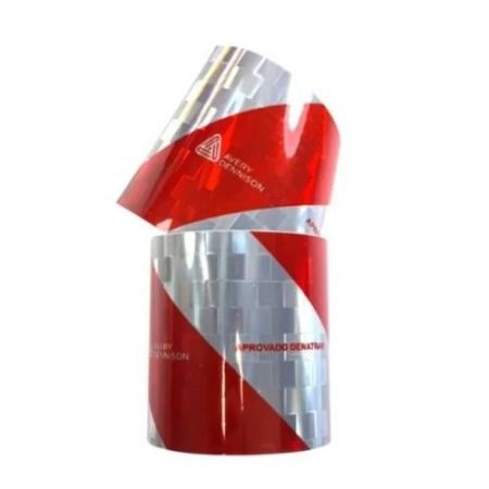 Imagem de Faixa Refletiva Parachoque 10cmX2,40mt - AVERY DENNISON 03801053ST