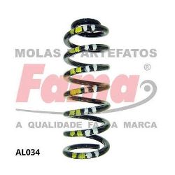 Imagem de Mola de Suspensão Dianteira FORD F1000 Lado Direito - FAMA AL034