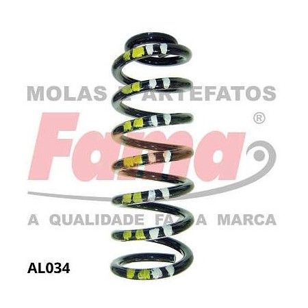 Imagem de Mola de Suspensão Dianteira FORD F1000 Lado Direito - FAMA AL034