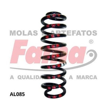 Imagem de Mola de Suspensão Dianteira FORD F1000 Lado Esquerdo - FAMA AL085