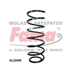 Imagem de Mola de Suspensão Dianteira VOLKSWAGEN GOL/PARATI com Ar-condicionado - FAMA AL224M