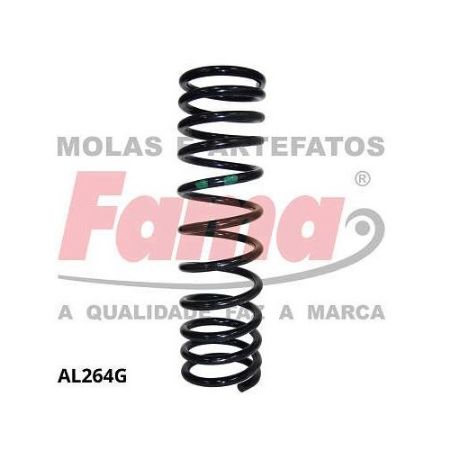 Imagem de Mola de Suspensão Traseira VOLKSWAGEN GOL/VOYAGE - FAMA AL264G