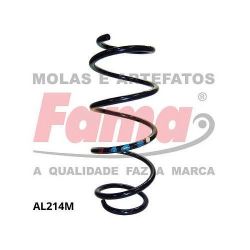 Imagem de Mola de Suspensão Dianteira VOLKSWAGEN FOX com Ar-condicionado - FAMA AL214M