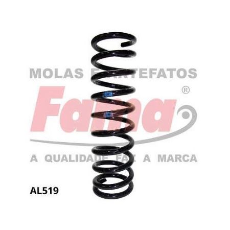 Imagem de Mola de Suspensão Traseira TOYOTA HILUX Automático - FAMA AL519