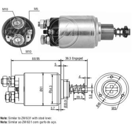 Imagem de Automático de Partida com Pistão - ZM ZM531