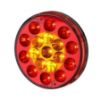 Imagem de Lanterna Traseira Freio Pisca Vermelha Leds Bivolt - SINALSUL 2031206