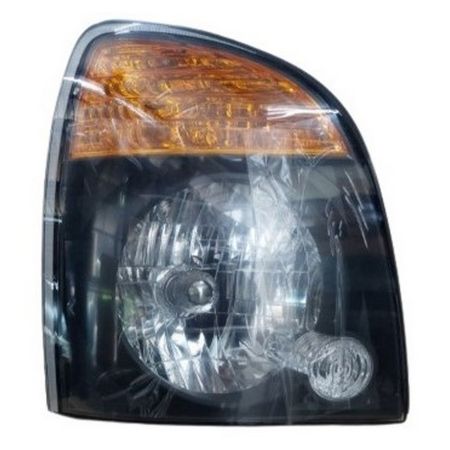 Imagem de Farol Principal HYUNDAI HR Lado Direito Máscara Negra H4 - HYUNDAI 921024F510