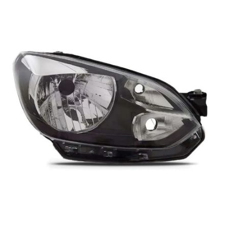 Imagem de Farol Principal VOLKSWAGEN UP Lado Esquerdo Friso Preto - DEPO 44111H4LLDEM2