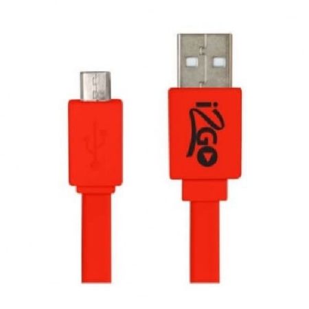 Imagem de Cabo Micro USB Vermelho Android - I2GO I2GCBL043RD