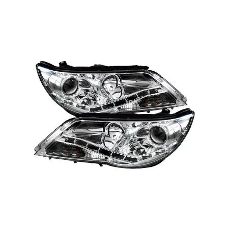 Imagem de Farol Principal (Par) VOLKSWAGEN TIGUAN Máscara Cromada com Led DLR - AUTOMOTIVE IMPORTS ZN1313203
