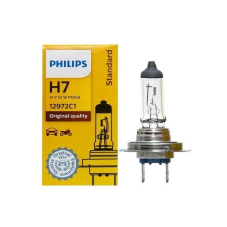 Imagem de Lâmpada H7 55W 12V Color Vision Amarelo - PHILIPS 12972YELLOW