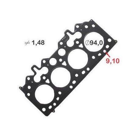 Imagem de Junta do Cabeçote (1.48mm) FORD RANGER Metal - BASTOS JUNTAS 131575ML2