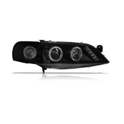 Imagem de Farol Principal CHEVROLET - GM VECTRA Lado Esquerdo Máscara Negra Regulagem Manual com Led - AUTOMOTIVE IMPORTS ZN14142241