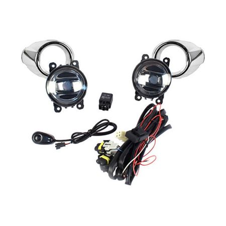 Imagem de Kit Farol Auxiliar FORD FOCUS Botão Universal - SHOCKLIGHT SL101010