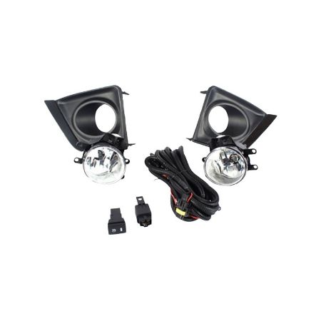 Imagem de Kit Farol Auxiliar TOYOTA COROLLA com Moldura Preta - SHOCKLIGHT SL251010