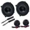 Imagem de Kit Alto-Falante 5 Pol. 2 Vias Black Cs50bk 65W Rms - BRAVOX 97071115