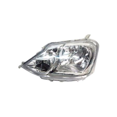 Imagem de Farol Principal TOYOTA ETIOS Lado Esquerdo Máscara Cromada Carcaça Cinza H4 - TYC 20E250012B