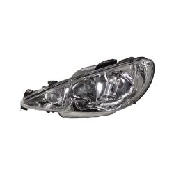 Imagem de Farol Principal PEUGEOT 206/206 SW Lado Esquerdo Birefletor H7/H7 - VIA EXPRESSA PG0019