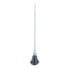 Imagem de Antena Decorativa Universal em Alumínio Prata - SHEK PARTS 01033