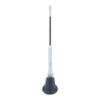 Imagem de Antena Decorativa Universal Tunning em Alumínio Prata/Preta - SHEK PARTS 01037