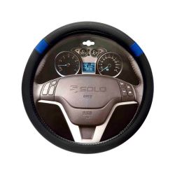 Imagem de Capa para Volante Trace Preta/Azul 37/38/39cm - SOLOCAR SL084005