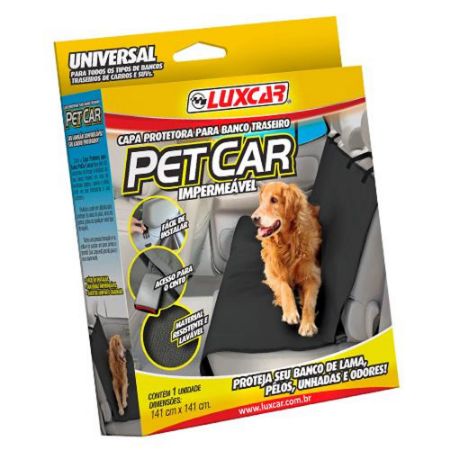 Imagem de Capa de Proteção para Banco Traseiro Impermeável para Pet - LUXCAR 7247