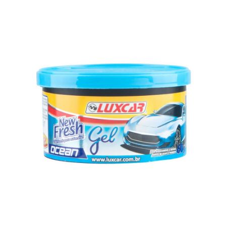 Imagem de Cheirinho Aromatizante Gel New Fresh Ocean 60g - LUXCAR 4744